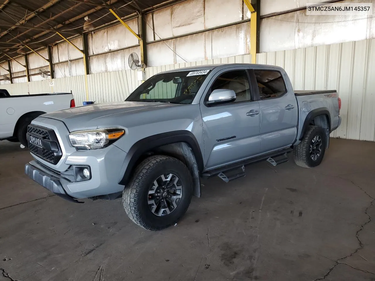 2018 Toyota Tacoma Double Cab VIN: 3TMCZ5AN6JM145357 Lot: 69703434