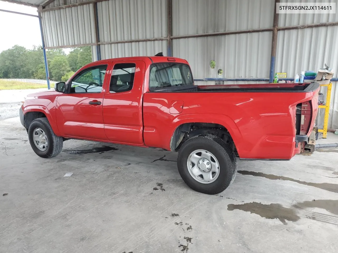 5TFRX5GN2JX114611 2018 Toyota Tacoma Access Cab