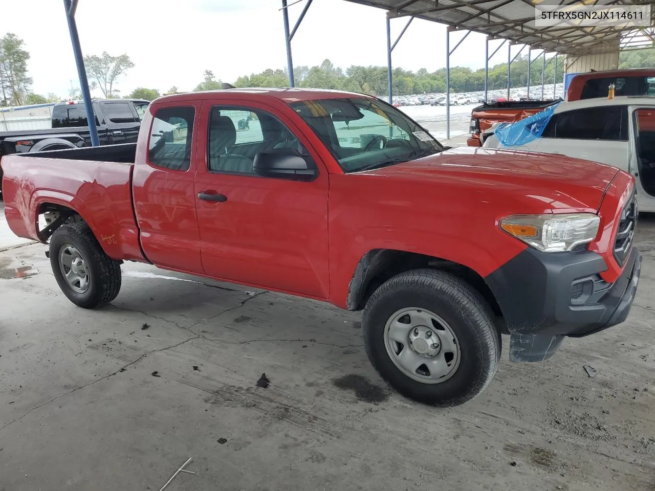 5TFRX5GN2JX114611 2018 Toyota Tacoma Access Cab