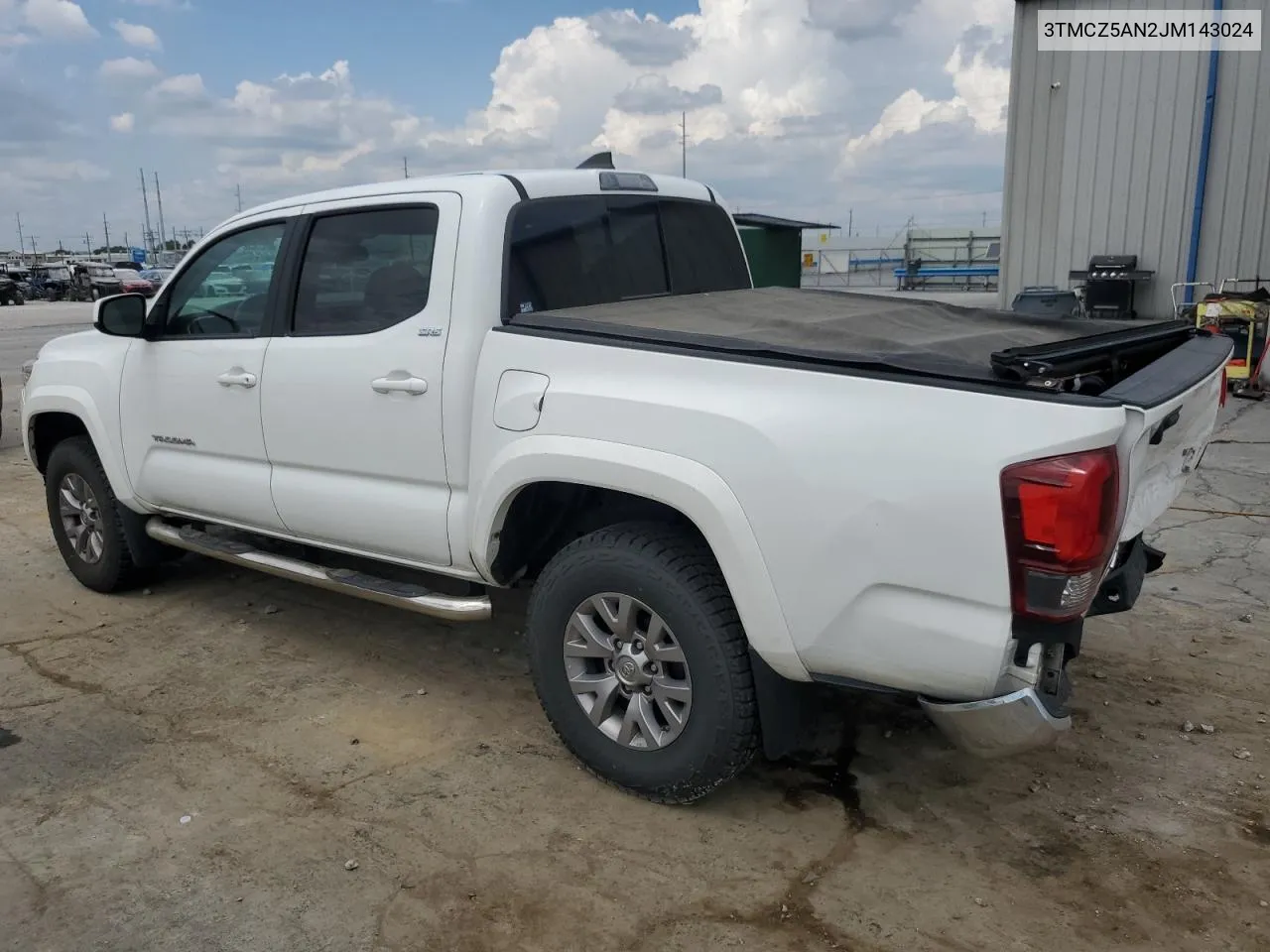 2018 Toyota Tacoma Double Cab VIN: 3TMCZ5AN2JM143024 Lot: 69838944