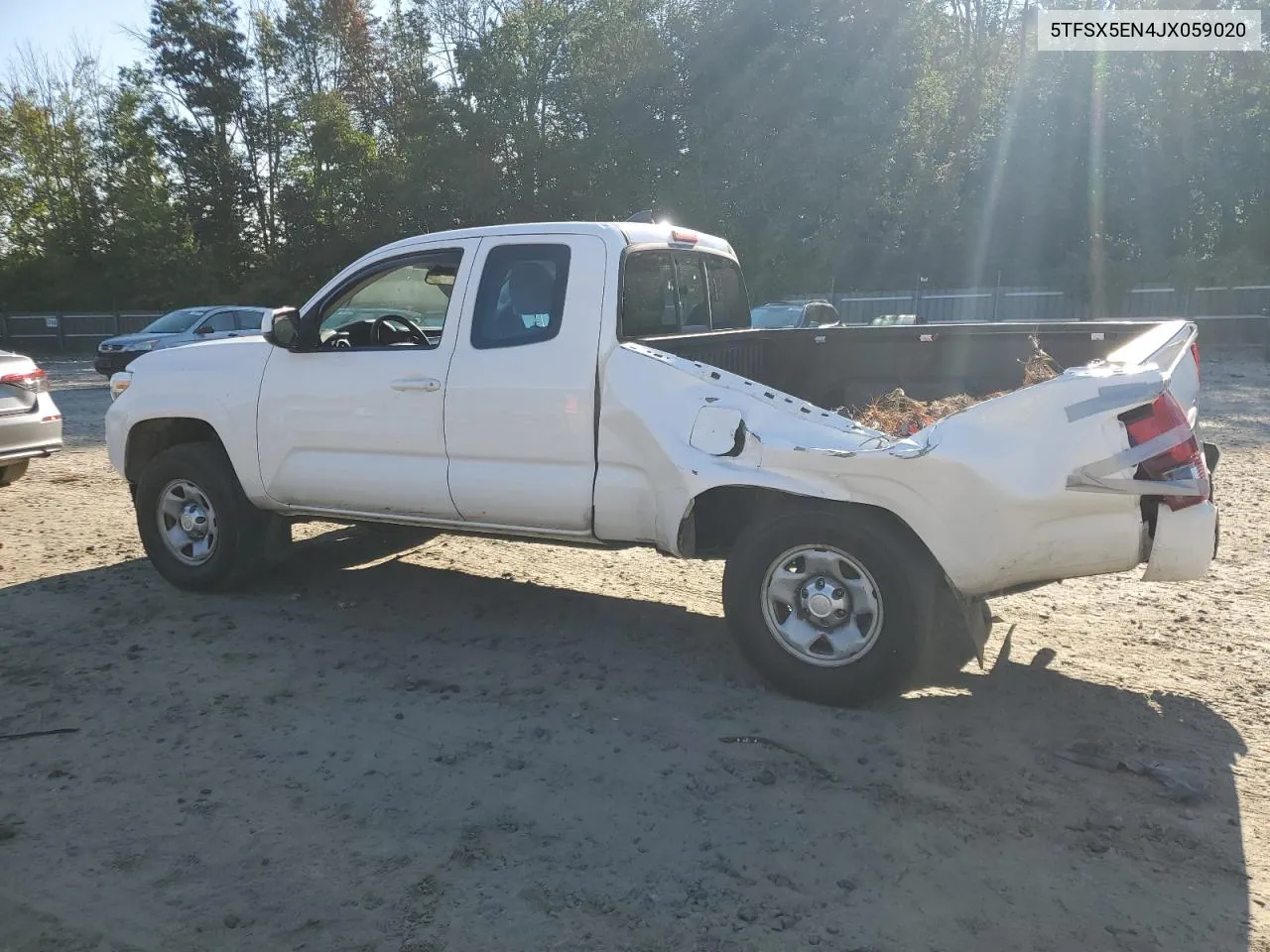 2018 Toyota Tacoma Access Cab VIN: 5TFSX5EN4JX059020 Lot: 70162674