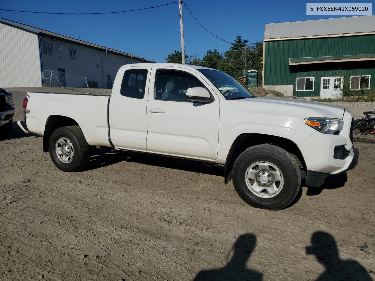 5TFSX5EN4JX059020 2018 Toyota Tacoma Access Cab