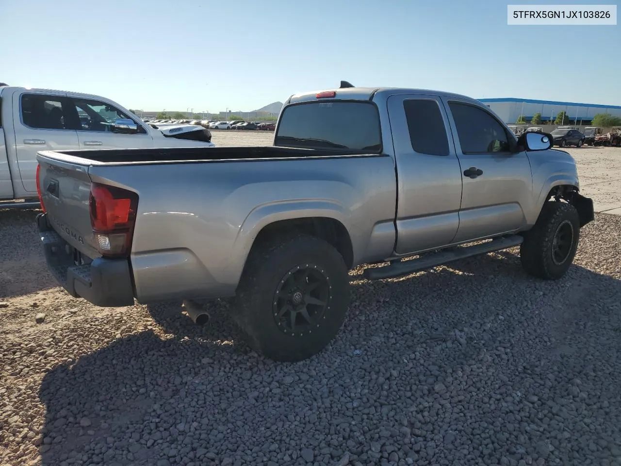 2018 Toyota Tacoma Access Cab VIN: 5TFRX5GN1JX103826 Lot: 70267004