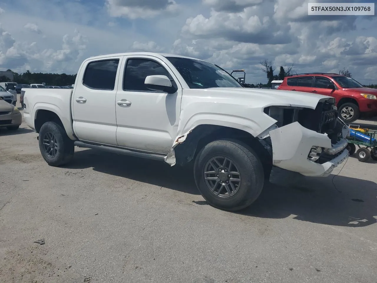 2018 Toyota Tacoma Double Cab VIN: 5TFAX5GN3JX109768 Lot: 70428554