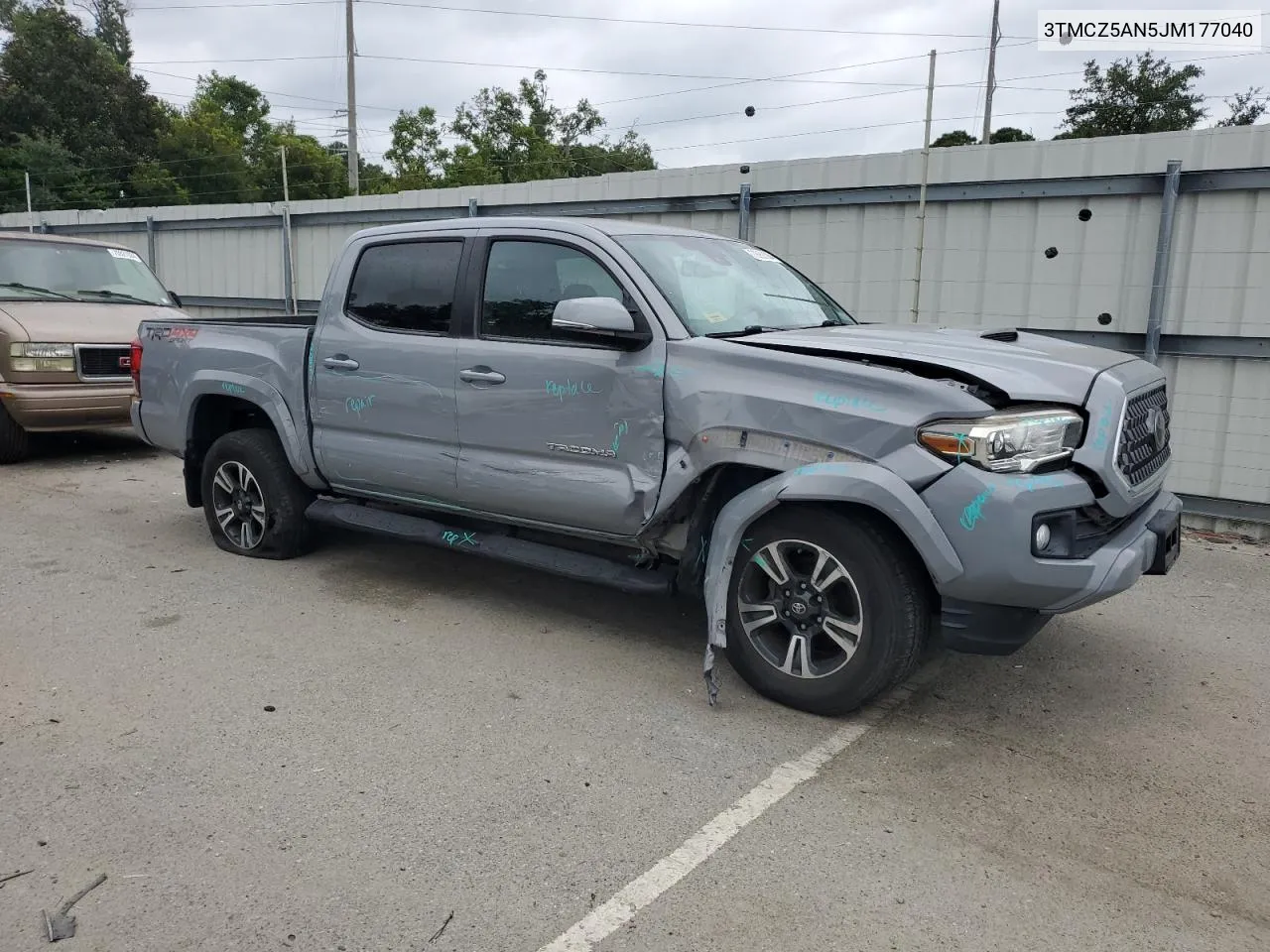 2018 Toyota Tacoma Double Cab VIN: 3TMCZ5AN5JM177040 Lot: 70958984