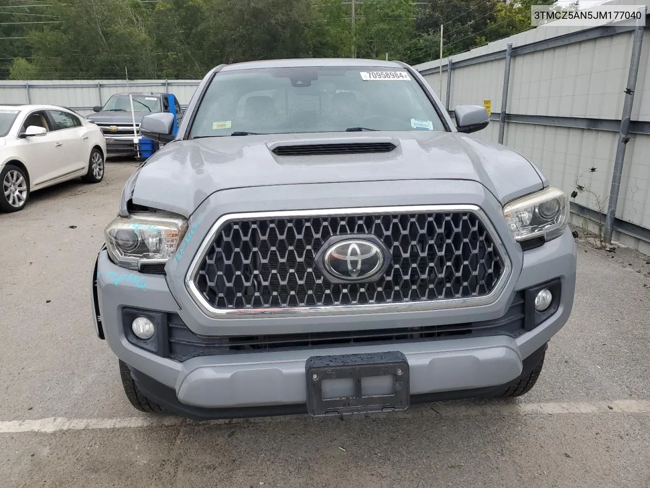 2018 Toyota Tacoma Double Cab VIN: 3TMCZ5AN5JM177040 Lot: 70958984