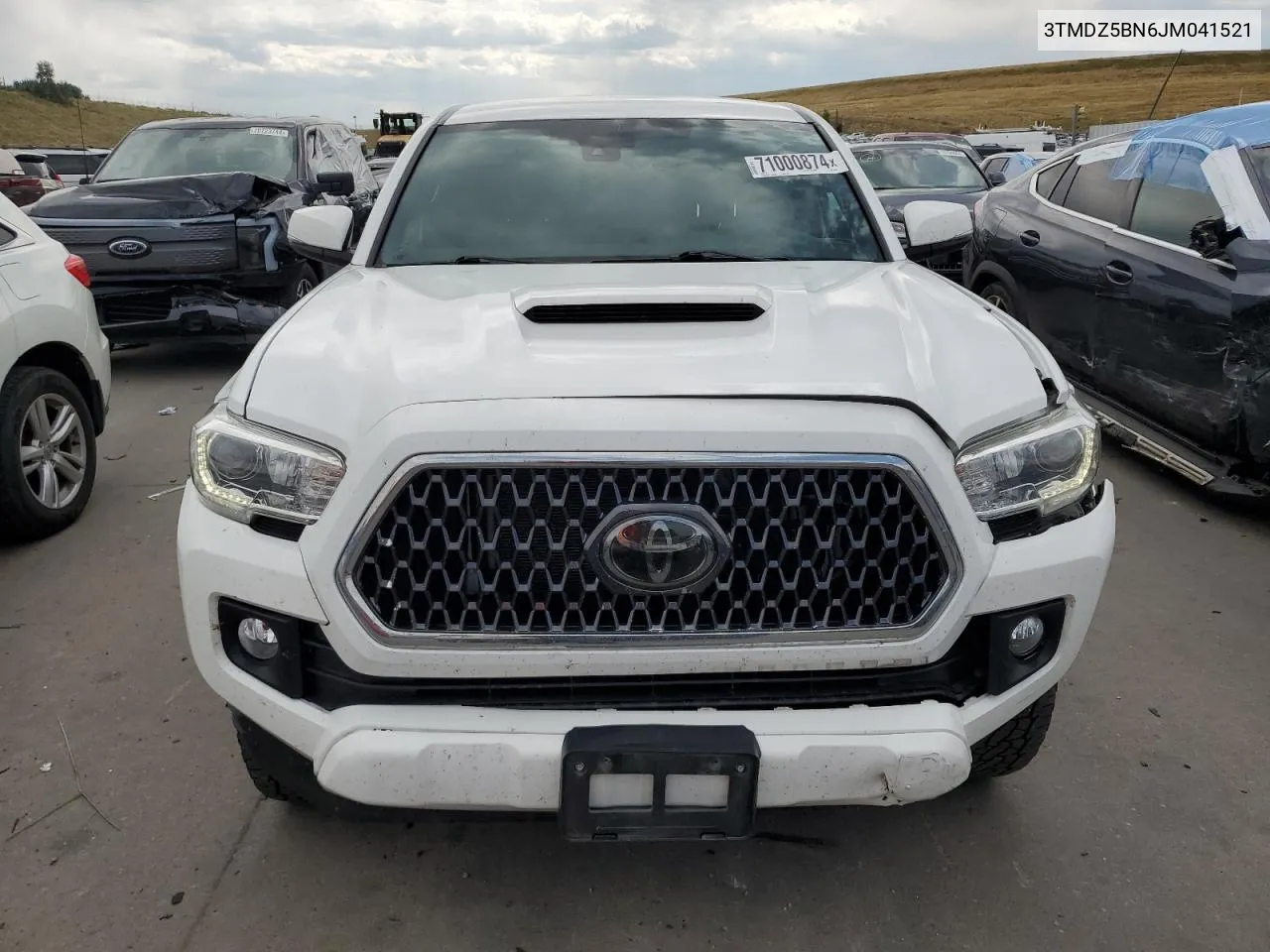 2018 Toyota Tacoma Double Cab VIN: 3TMDZ5BN6JM041521 Lot: 71000874