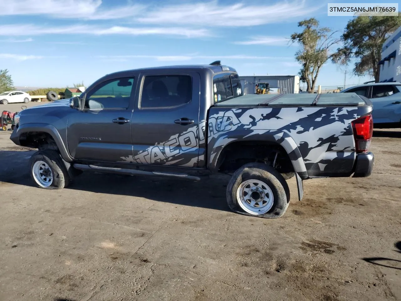 2018 Toyota Tacoma Double Cab VIN: 3TMCZ5AN6JM176639 Lot: 71112654