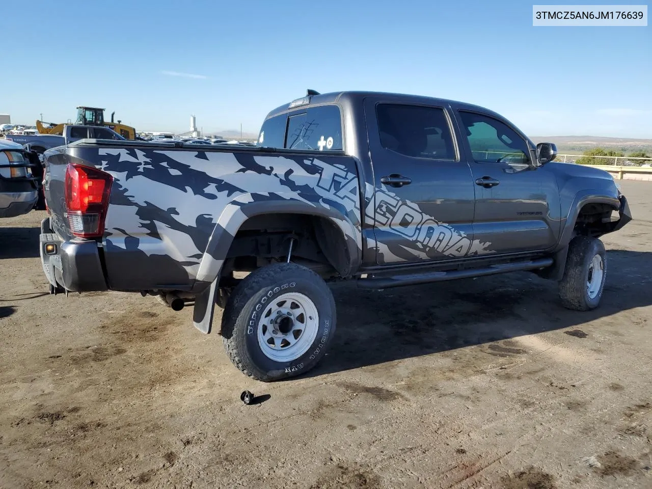 2018 Toyota Tacoma Double Cab VIN: 3TMCZ5AN6JM176639 Lot: 71112654