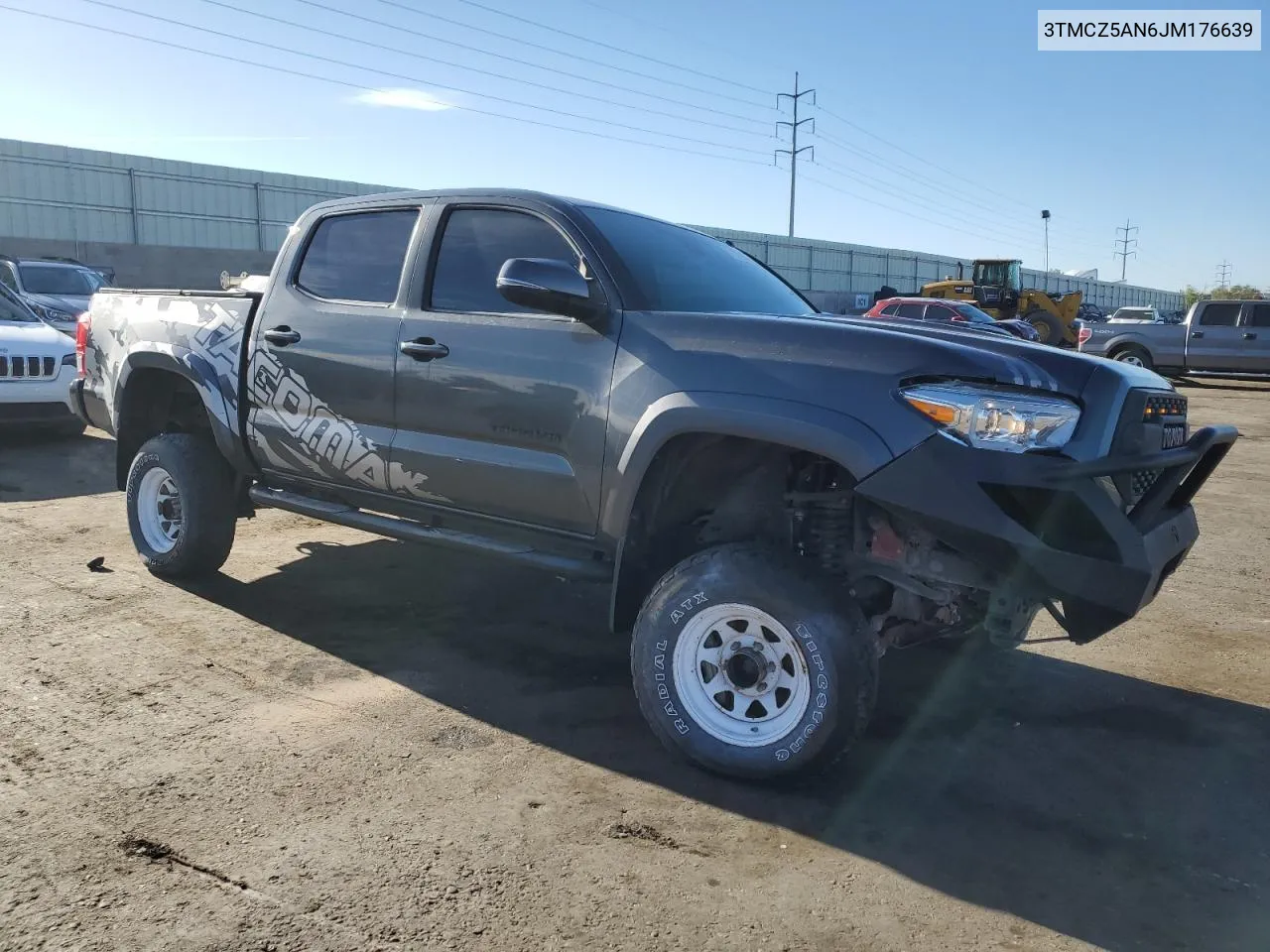 2018 Toyota Tacoma Double Cab VIN: 3TMCZ5AN6JM176639 Lot: 71112654