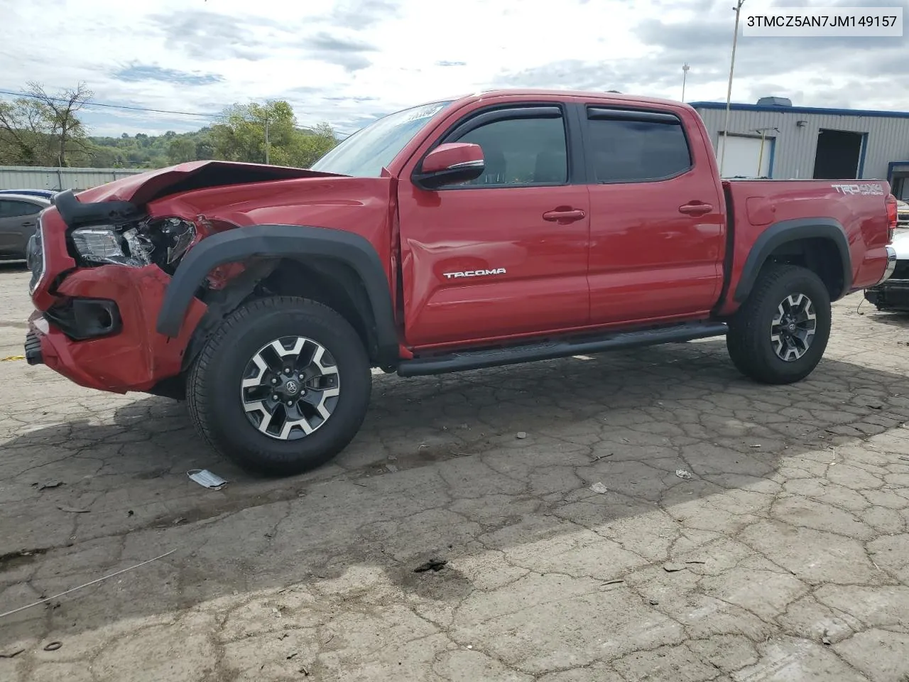 3TMCZ5AN7JM149157 2018 Toyota Tacoma Double Cab