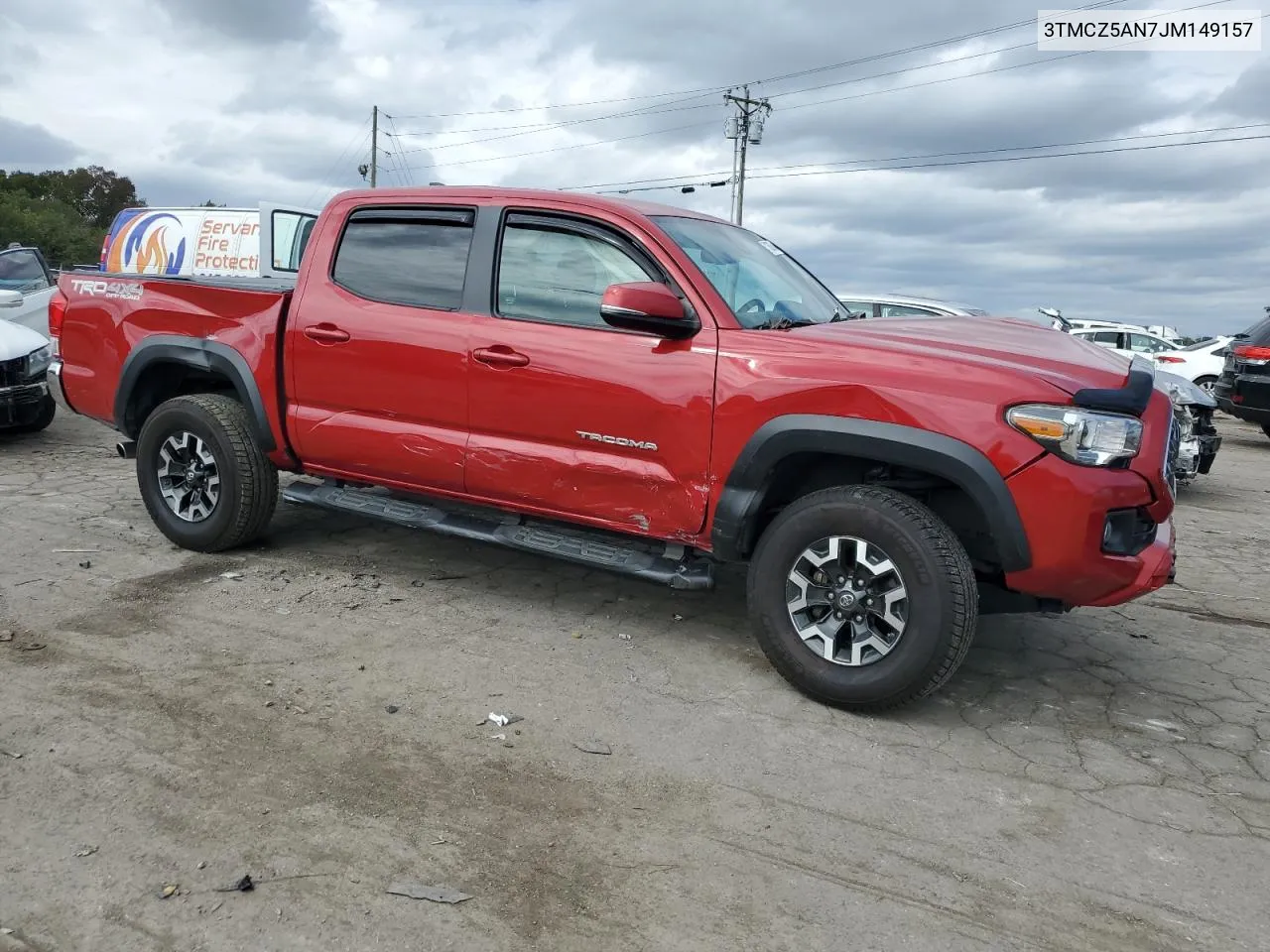 2018 Toyota Tacoma Double Cab VIN: 3TMCZ5AN7JM149157 Lot: 71363394