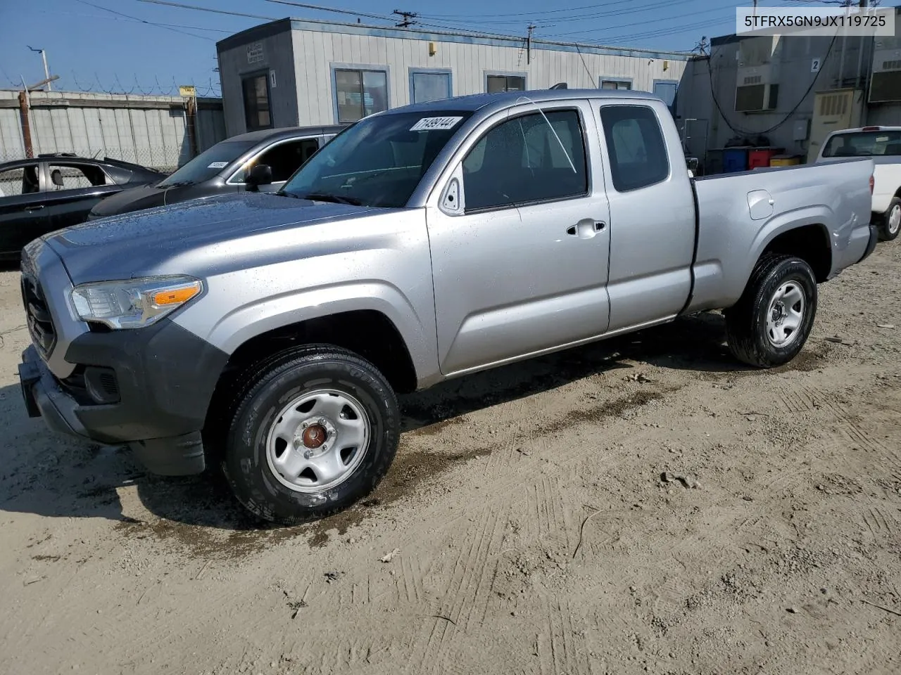 2018 Toyota Tacoma Access Cab VIN: 5TFRX5GN9JX119725 Lot: 71499144