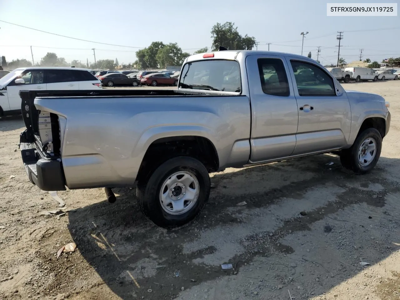 5TFRX5GN9JX119725 2018 Toyota Tacoma Access Cab