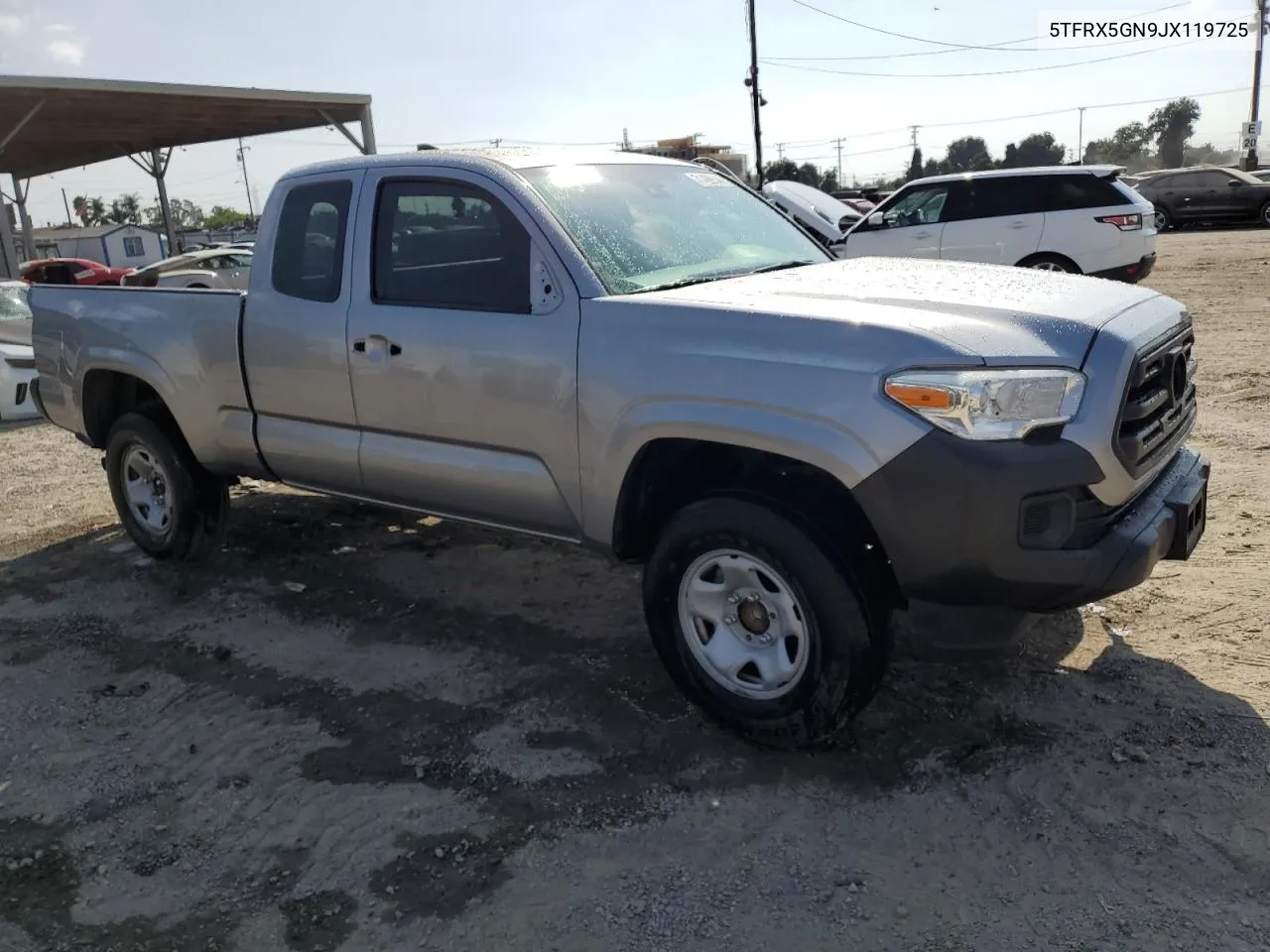 5TFRX5GN9JX119725 2018 Toyota Tacoma Access Cab