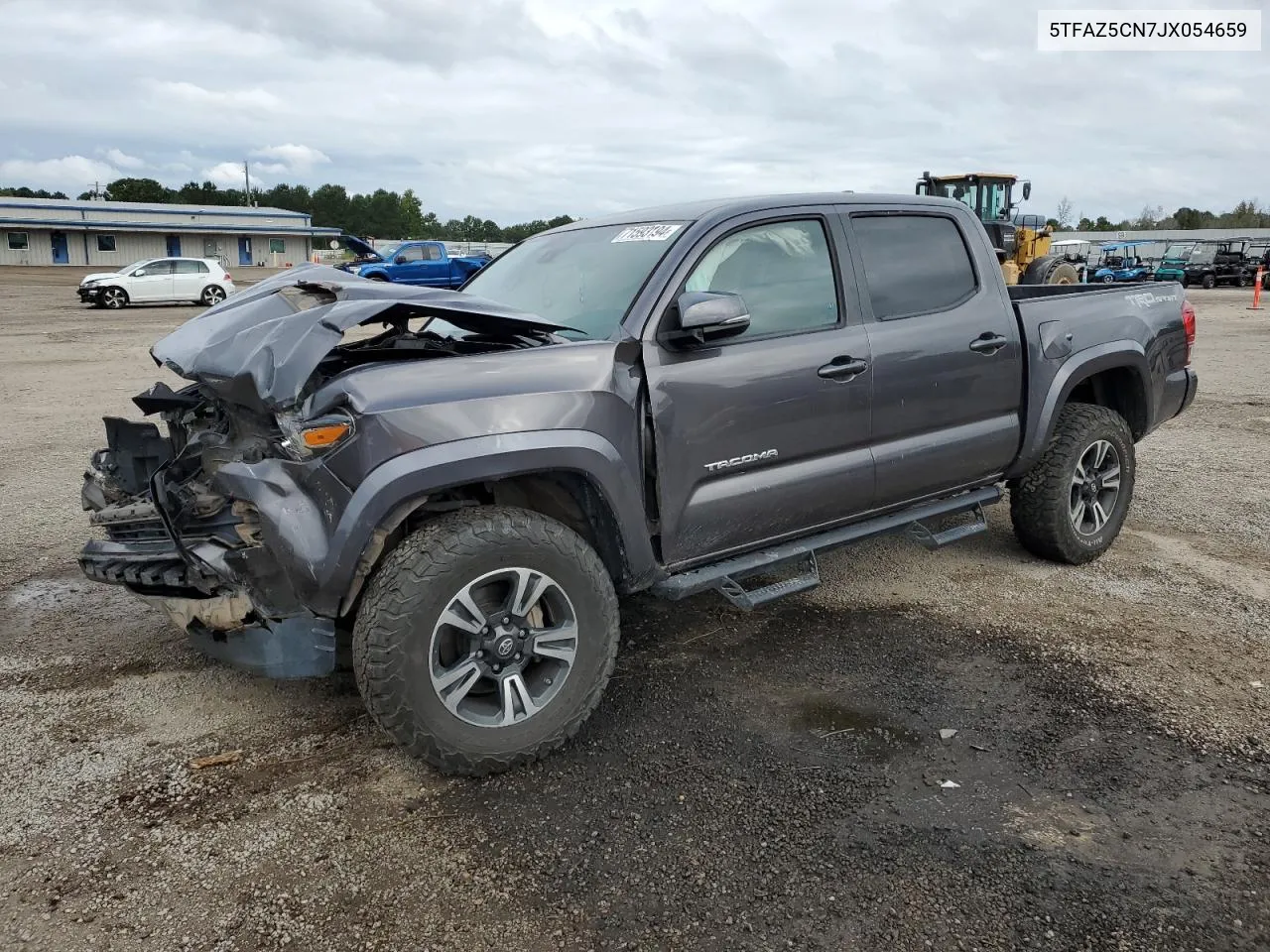 2018 Toyota Tacoma Double Cab VIN: 5TFAZ5CN7JX054659 Lot: 71593194