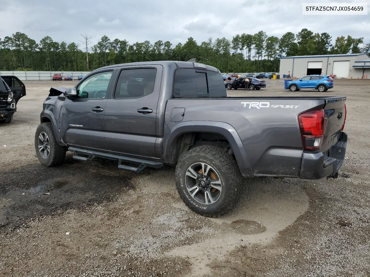 2018 Toyota Tacoma Double Cab VIN: 5TFAZ5CN7JX054659 Lot: 71593194