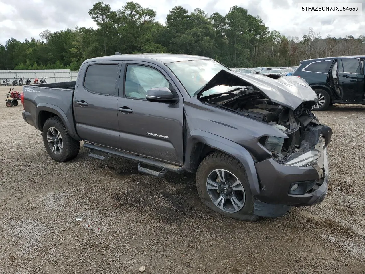 2018 Toyota Tacoma Double Cab VIN: 5TFAZ5CN7JX054659 Lot: 71593194