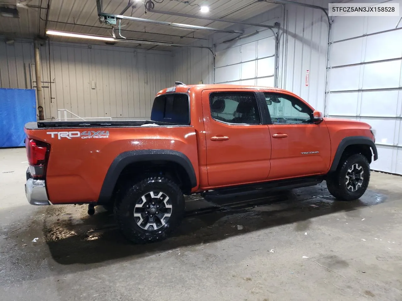 2018 Toyota Tacoma Double Cab VIN: 5TFCZ5AN3JX158528 Lot: 71642124