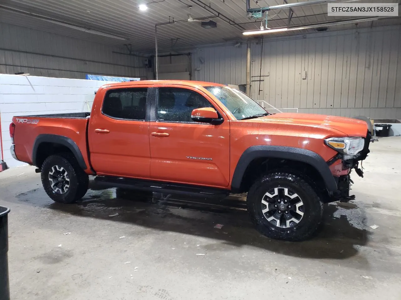 2018 Toyota Tacoma Double Cab VIN: 5TFCZ5AN3JX158528 Lot: 71642124