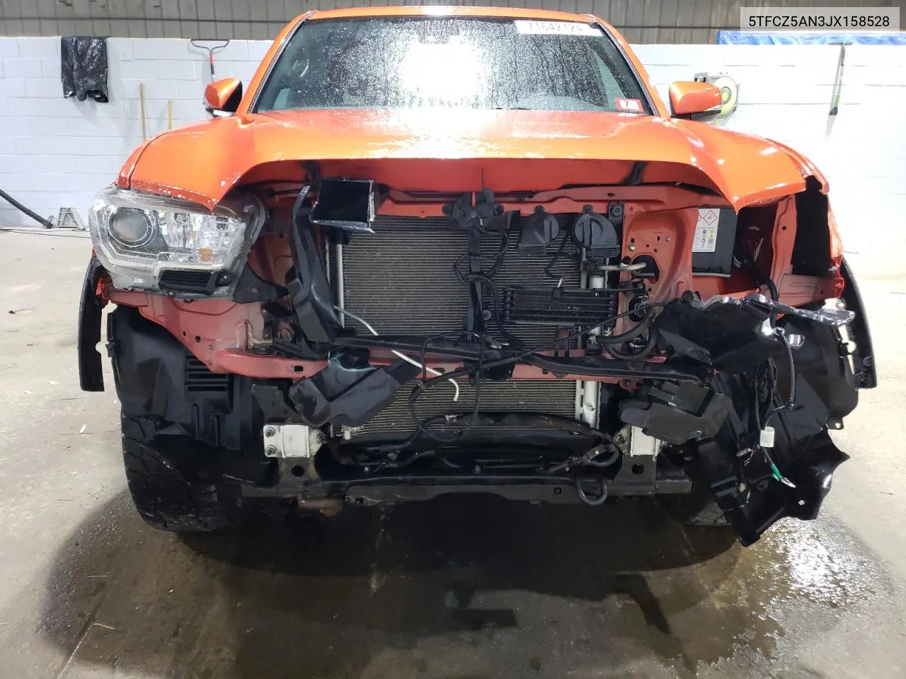 5TFCZ5AN3JX158528 2018 Toyota Tacoma Double Cab