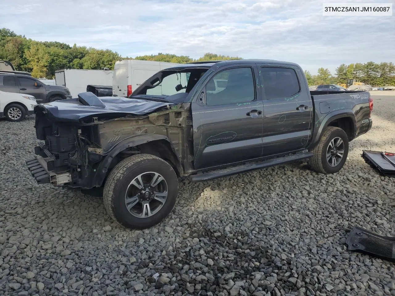 3TMCZ5AN1JM160087 2018 Toyota Tacoma Double Cab