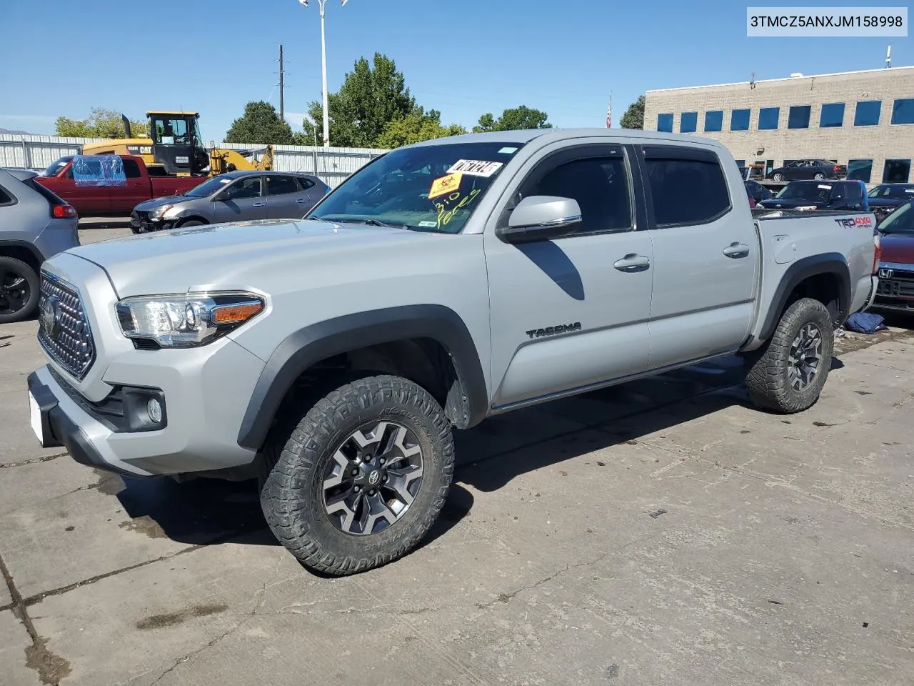 2018 Toyota Tacoma Double Cab VIN: 3TMCZ5ANXJM158998 Lot: 71671214