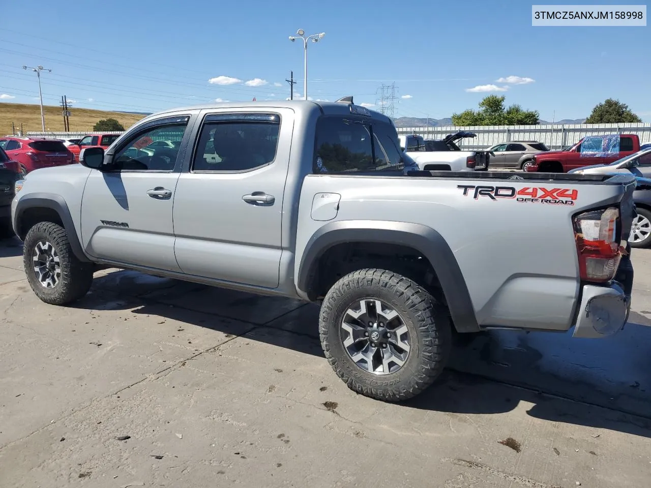 2018 Toyota Tacoma Double Cab VIN: 3TMCZ5ANXJM158998 Lot: 71671214