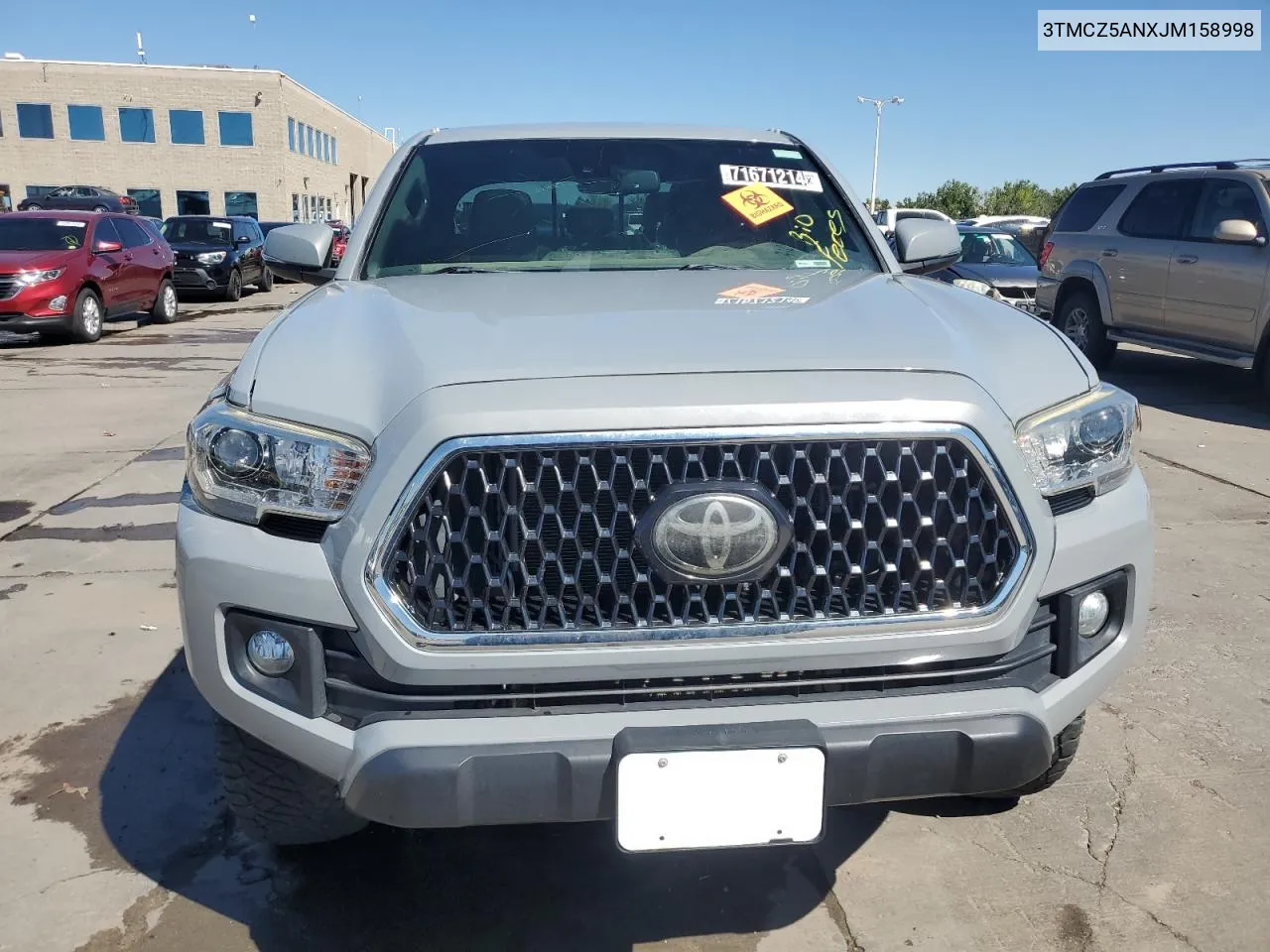 2018 Toyota Tacoma Double Cab VIN: 3TMCZ5ANXJM158998 Lot: 71671214