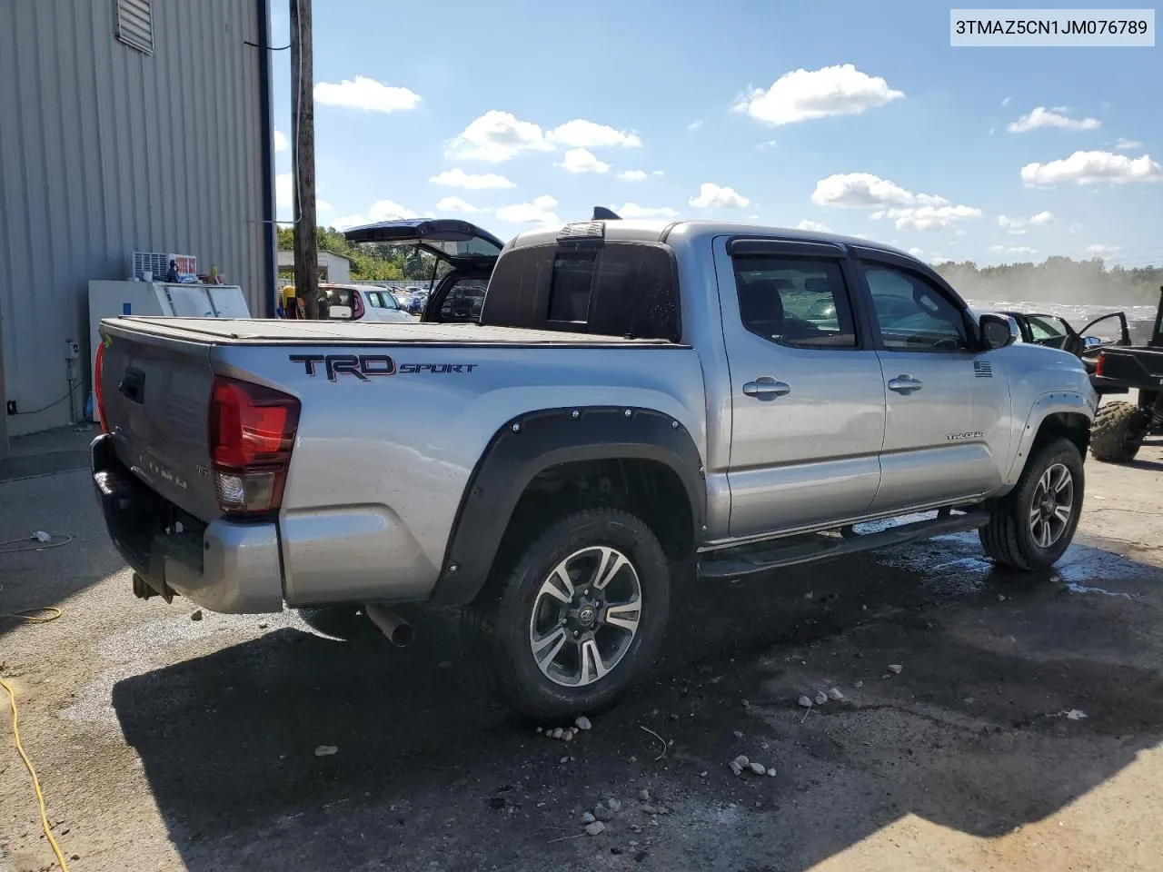 2018 Toyota Tacoma Double Cab VIN: 3TMAZ5CN1JM076789 Lot: 71708824