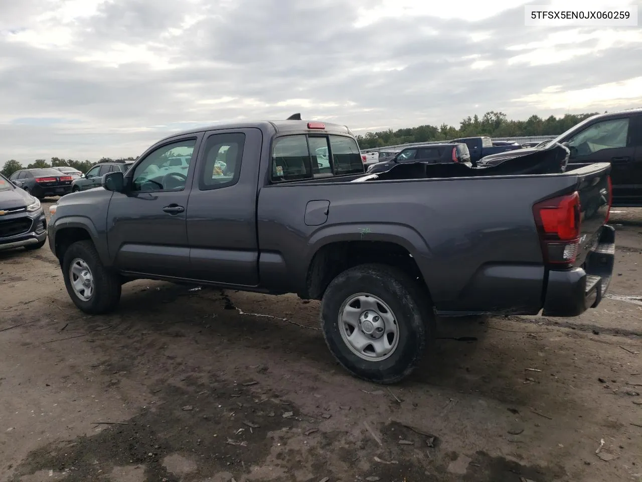 2018 Toyota Tacoma Access Cab VIN: 5TFSX5EN0JX060259 Lot: 71722164