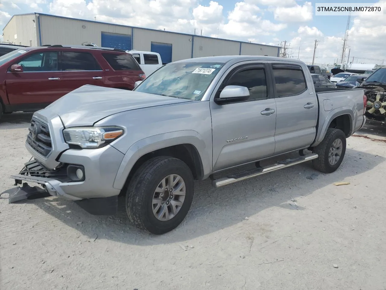 2018 Toyota Tacoma Double Cab VIN: 3TMAZ5CN8JM072870 Lot: 71871274