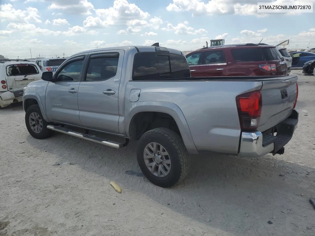 2018 Toyota Tacoma Double Cab VIN: 3TMAZ5CN8JM072870 Lot: 71871274