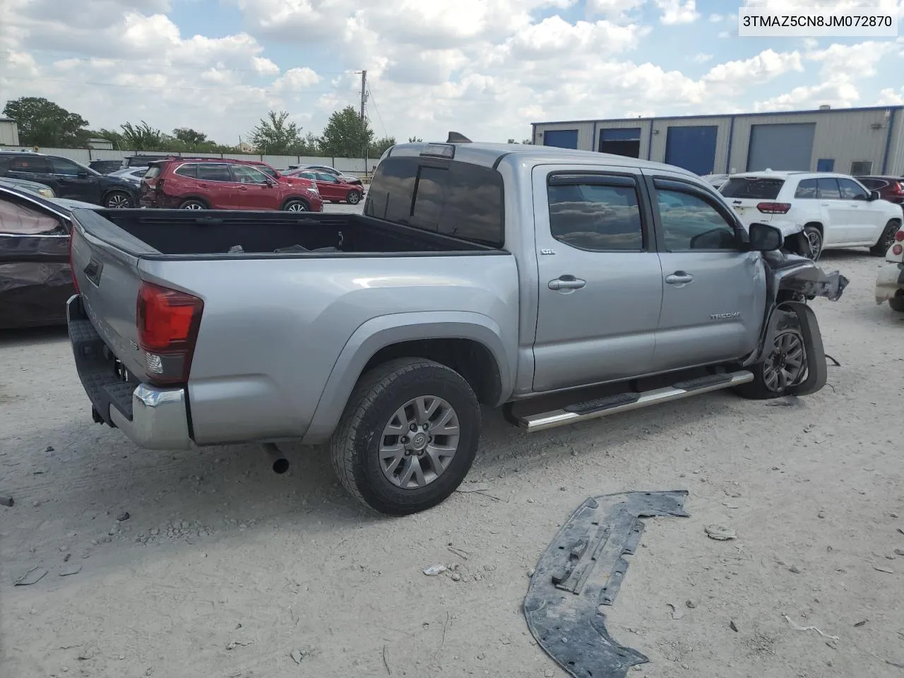 2018 Toyota Tacoma Double Cab VIN: 3TMAZ5CN8JM072870 Lot: 71871274