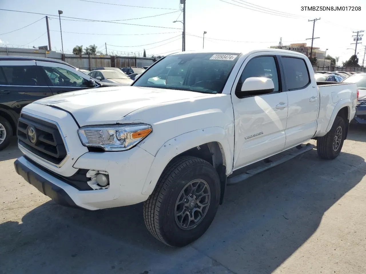 3TMBZ5DN8JM017208 2018 Toyota Tacoma Double Cab