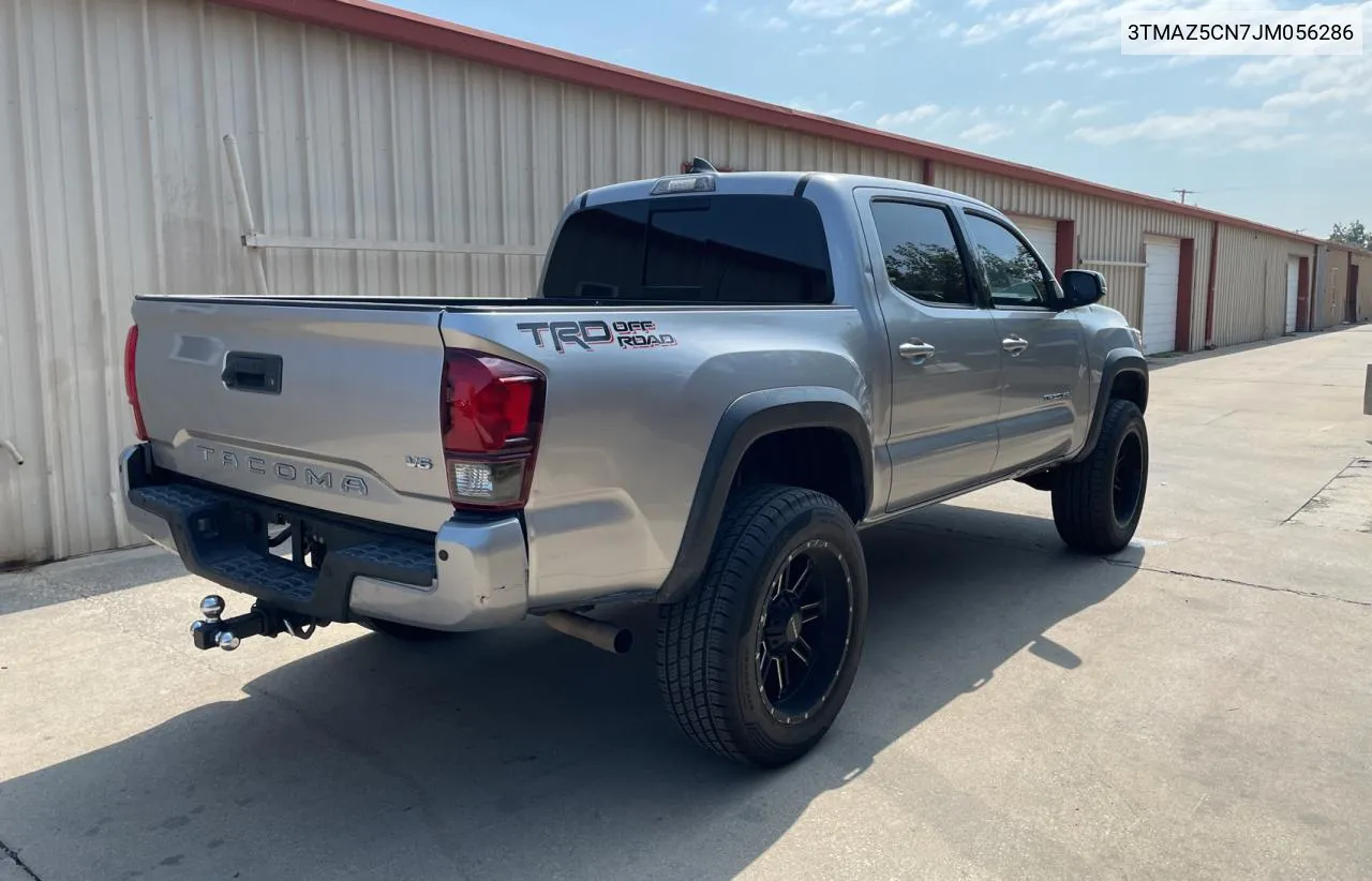 2018 Toyota Tacoma Double Cab VIN: 3TMAZ5CN7JM056286 Lot: 72387044