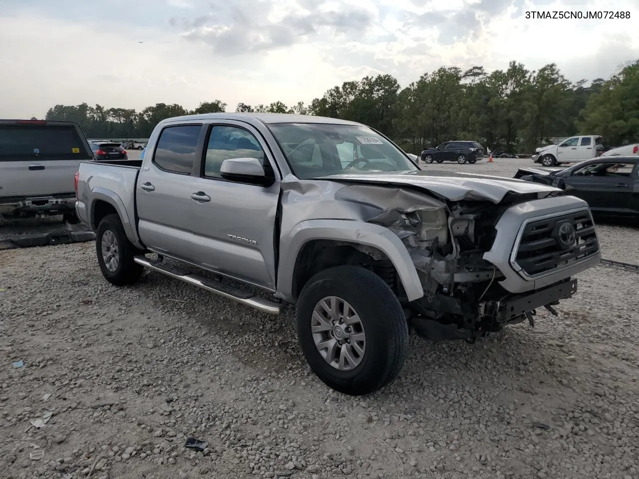 2018 Toyota Tacoma Double Cab VIN: 3TMAZ5CN0JM072488 Lot: 72582394