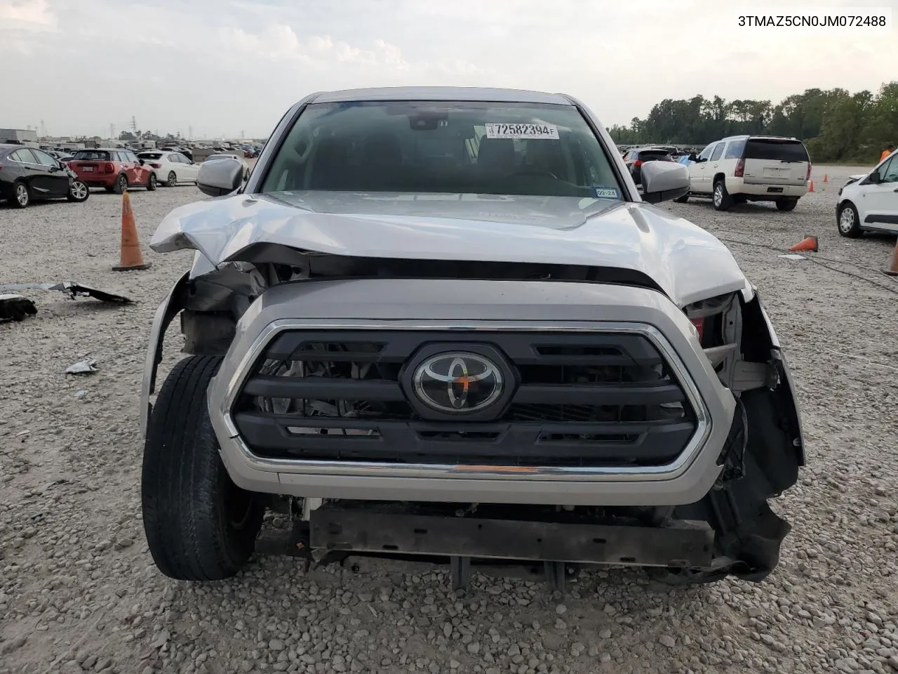 2018 Toyota Tacoma Double Cab VIN: 3TMAZ5CN0JM072488 Lot: 72582394