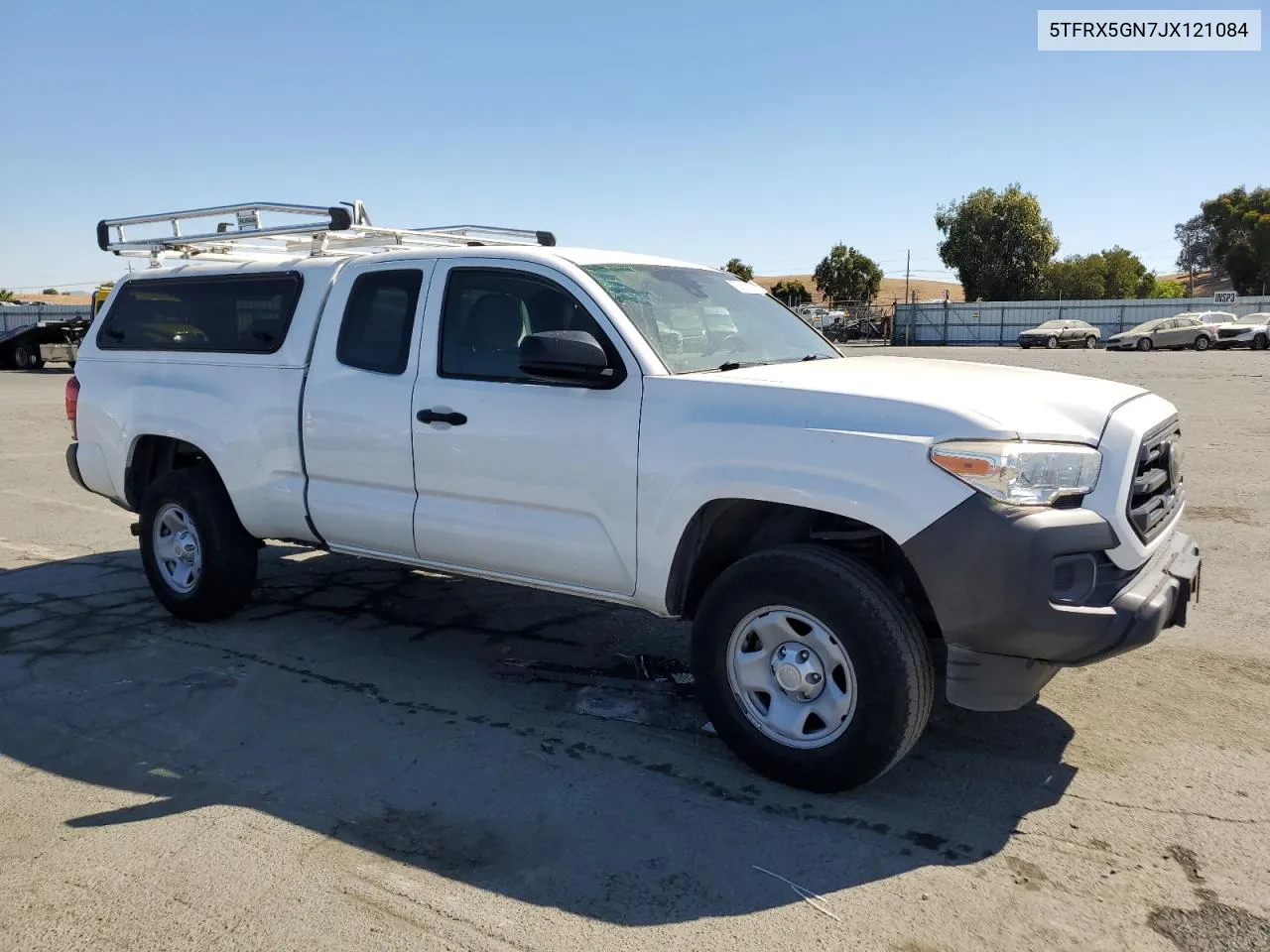 2018 Toyota Tacoma Access Cab VIN: 5TFRX5GN7JX121084 Lot: 72615024