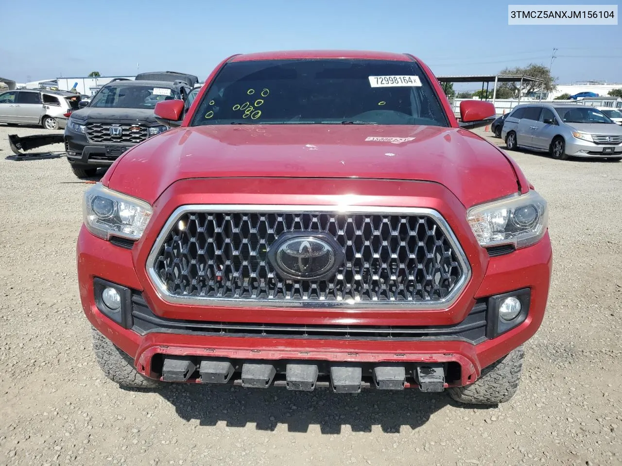 2018 Toyota Tacoma Double Cab VIN: 3TMCZ5ANXJM156104 Lot: 72998164