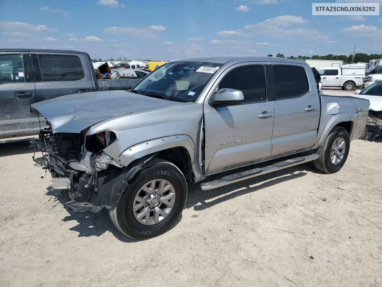 2018 Toyota Tacoma Double Cab VIN: 5TFAZ5CN0JX065292 Lot: 73338374