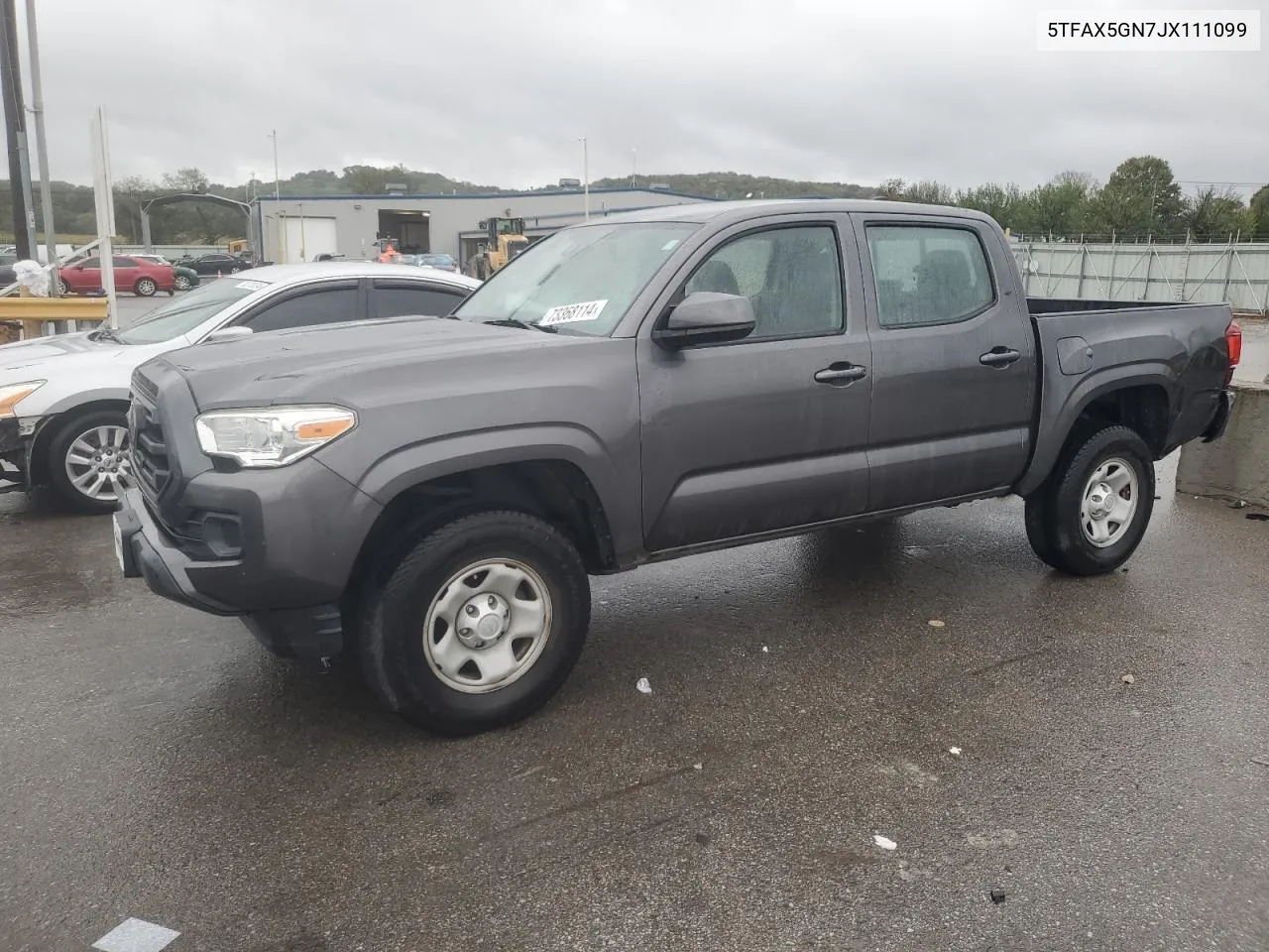 2018 Toyota Tacoma Double Cab VIN: 5TFAX5GN7JX111099 Lot: 73368114