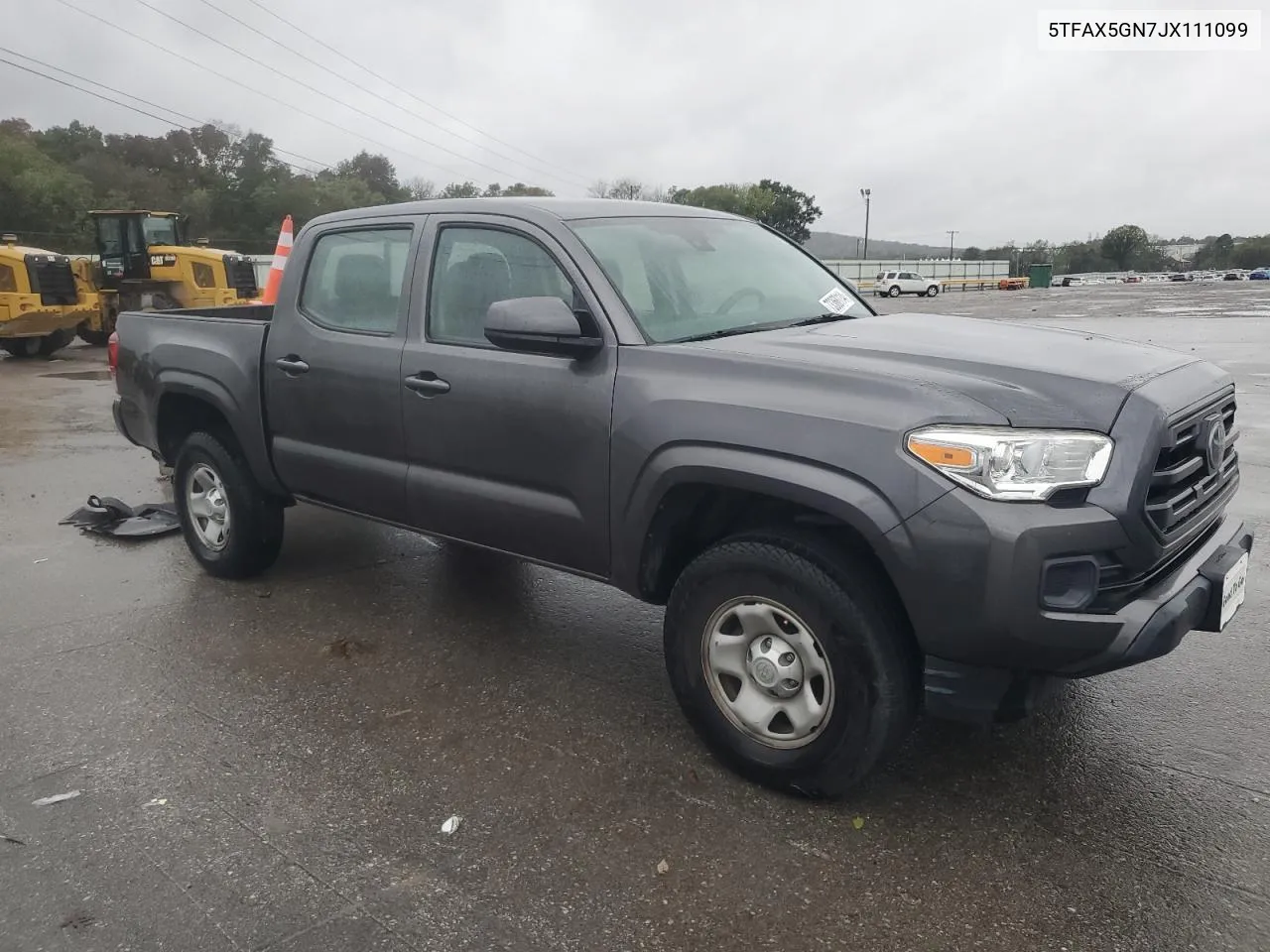 2018 Toyota Tacoma Double Cab VIN: 5TFAX5GN7JX111099 Lot: 73368114