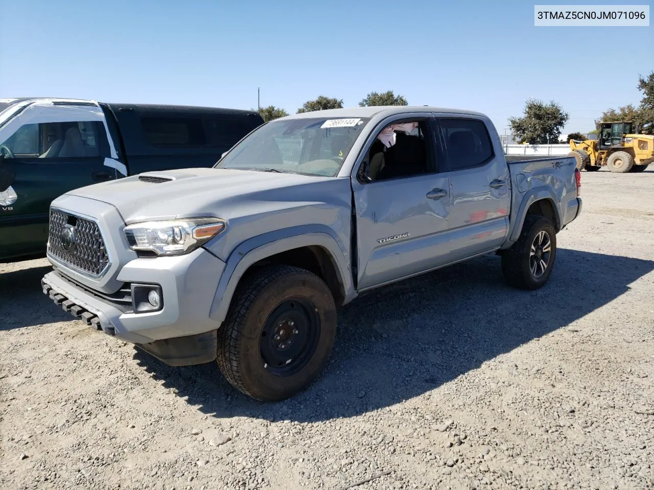 2018 Toyota Tacoma Double Cab VIN: 3TMAZ5CN0JM071096 Lot: 73691144