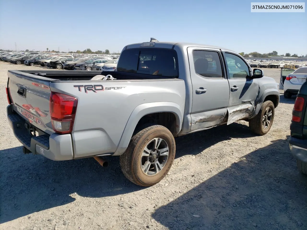 2018 Toyota Tacoma Double Cab VIN: 3TMAZ5CN0JM071096 Lot: 73691144