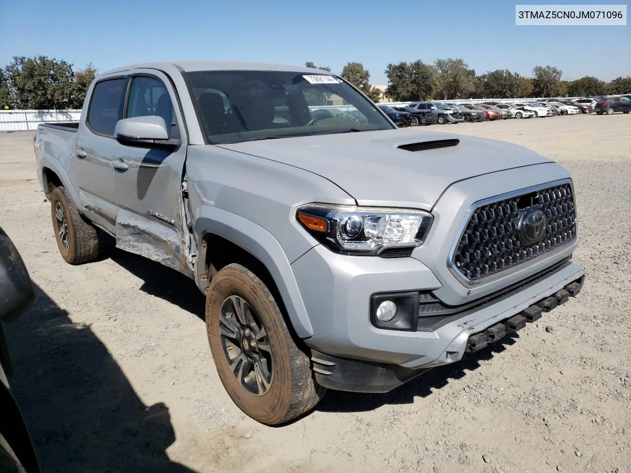 2018 Toyota Tacoma Double Cab VIN: 3TMAZ5CN0JM071096 Lot: 73691144