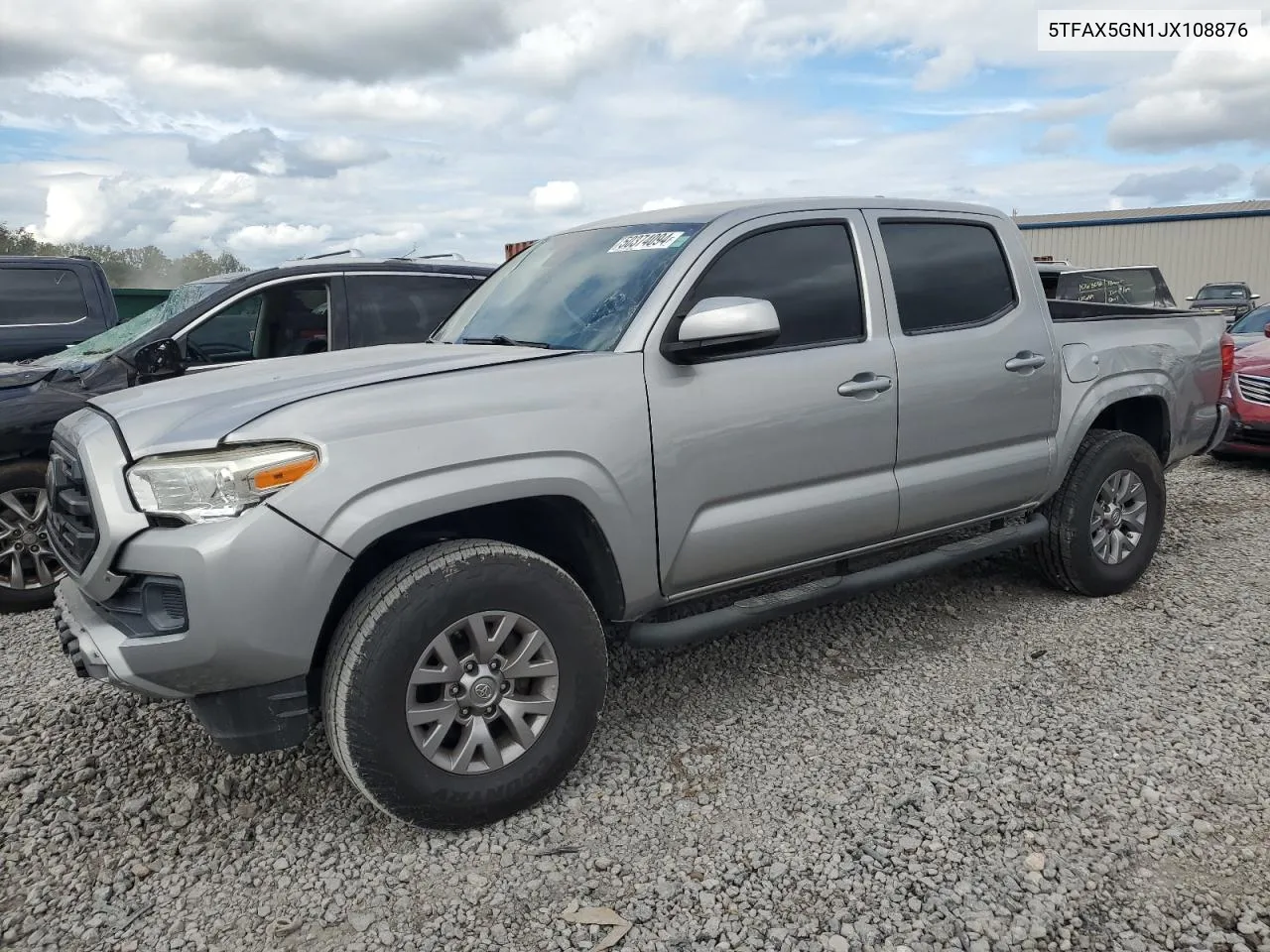 2018 Toyota Tacoma Double Cab VIN: 5TFAX5GN1JX108876 Lot: 73705864