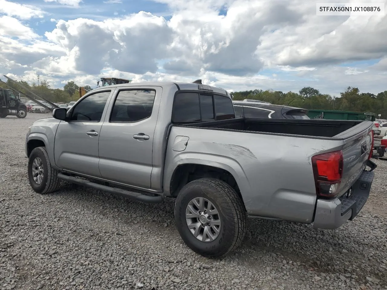 2018 Toyota Tacoma Double Cab VIN: 5TFAX5GN1JX108876 Lot: 73705864