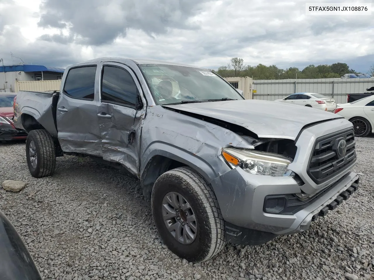 2018 Toyota Tacoma Double Cab VIN: 5TFAX5GN1JX108876 Lot: 73705864