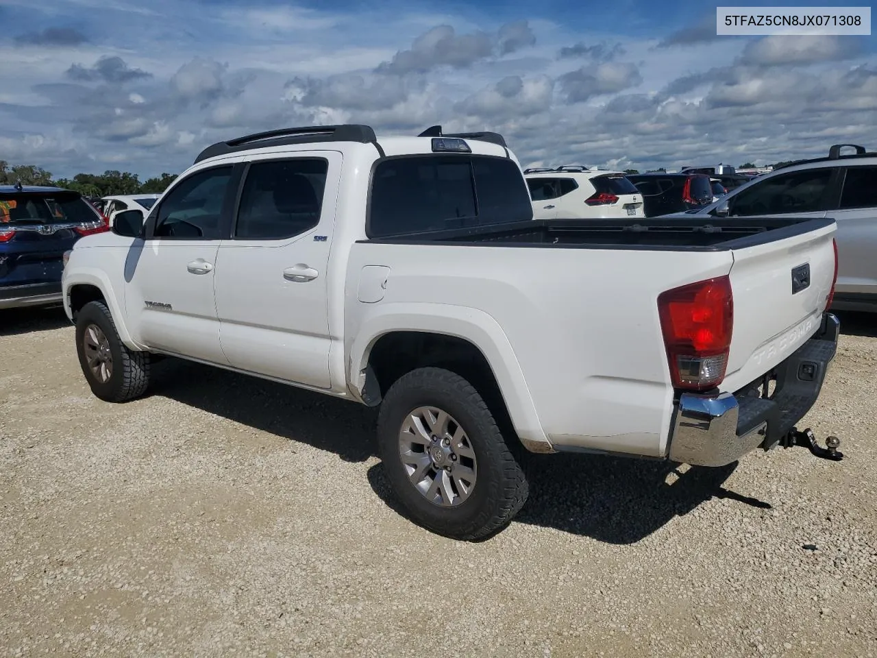 2018 Toyota Tacoma Double Cab VIN: 5TFAZ5CN8JX071308 Lot: 73952674